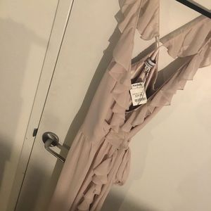 Ceremony by Joanna August Blush Maxi Wrap Dress